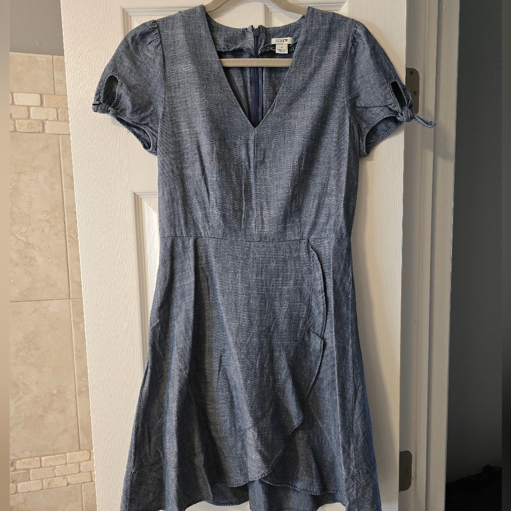 Elegant Blue Women's Dress